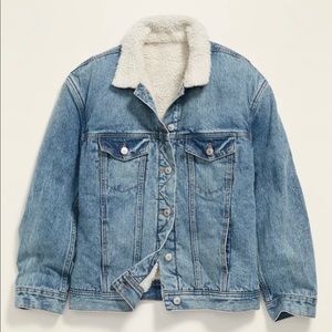Old Navy Sherpa-lined Jean Jacket